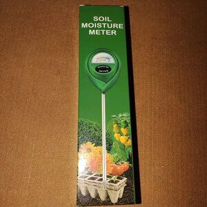 Soil Moisture Meter For Indoor & Outdoor Plants With Easy-To-Read Dial & No Batt